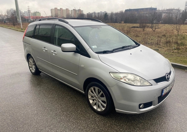 Mazda 5 cena 8000 przebieg: 217000, rok produkcji 2005 z Warszawa małe 67